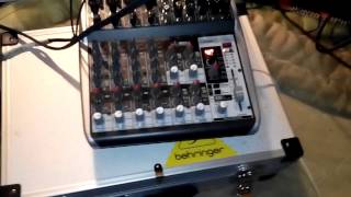 Video thumbnail for BEHRINGER XENYX QX1202USB by orosz jános