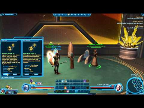 SWTOR JC Republic Fleet Class Quest - Advanced Training: Jedi Consular