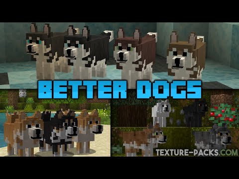 Texture-Packs.com: Minecraft! - Better Dogs Texture Pack Download for Minecraft