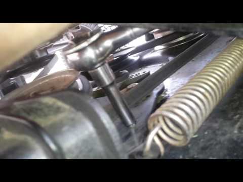 Cub Cadet XT1 tensioner on mower deck