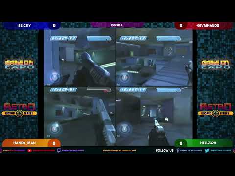 Blicky vs Givmhands vs Handy_Man vs HellZ3ro (Round 3) - Halo: Combat Evolved - Game On Expo 2023
