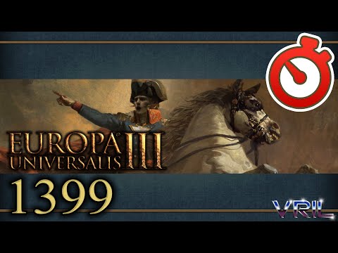 Europa Universalis 3 - Grand Campaign with Crispy Border Gore 1399 - 1821 Timelapse