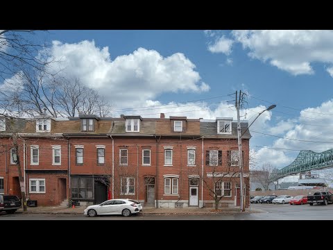 10 Medford St.  An updated 19th century brick row house for sale in an enclave of brick row houses.