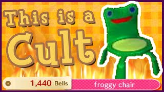 Don't Trust Froggy Chair in Animal Crossing