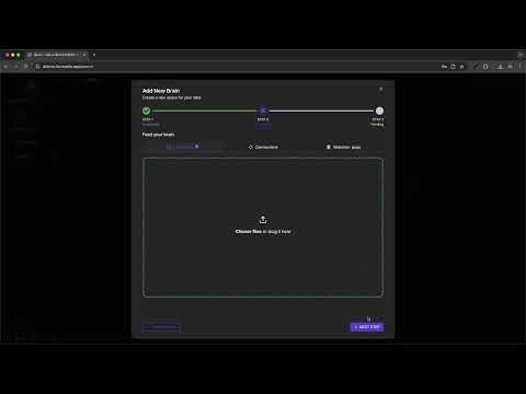 Create AI assistants with self hosted Quivr 🧠