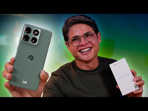 CHEGOU! Motorola EDGE 70 5G com seu DESIGN ULTRA FINO! Unboxing e Impressões