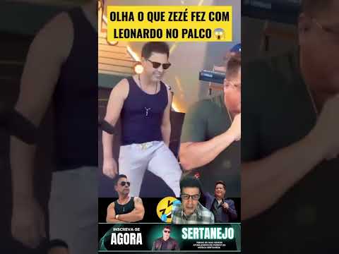 Zezé de Camargo zoando com Leonardo, Luciano está presente, esses três juntos só sucesso #leonardo