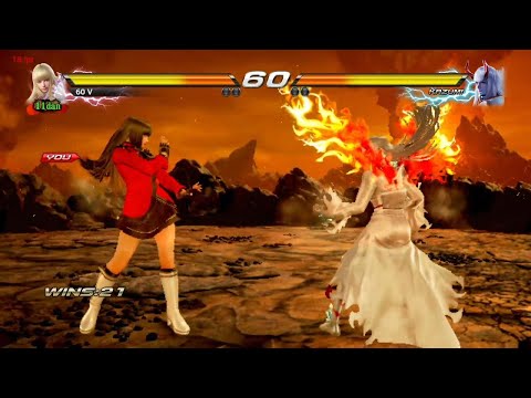 35 Lili Rochefort VS Kazumi - Tekken 7 ( Uchiha x24 ) Gameplay PC