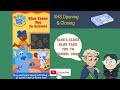 Blue S Clues Blue Takes You To School 2003 VHS Opening Closing