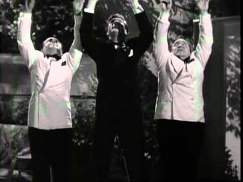 Olsen & Johnson - "Hellzapoppin" Projection Room Fight Scene with Shemp Howard and Jody Gilbert
