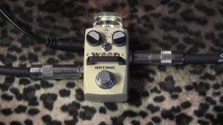 Video thumbnail for Hotone Audio WOOD acoustic guitar simulator pedal demo by gearmanndude