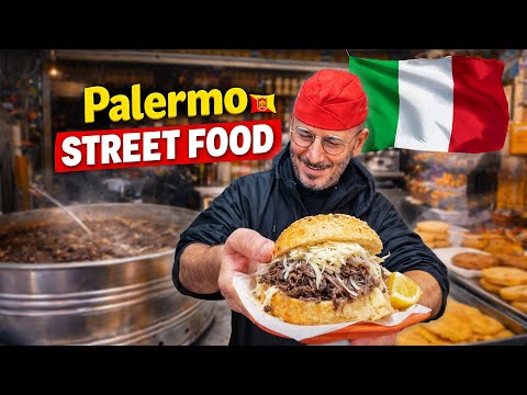 24H Of Italian Food in PALERMO, Sicily | Local Markets & Insane Street Food