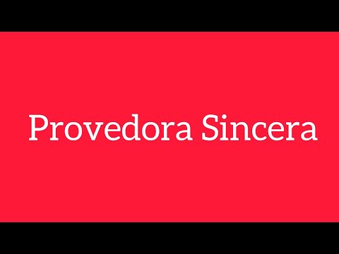 Comercial Sincero (L)