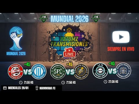 BRAHAMA FC vs ACADEMIA DEL OESTE | SARMIENTO vs BARRILETE CÓSMICO (SEMIFINAL+45)| LA 14 vs A.ZAPIOLA