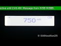 Georgia EAS Required Monthly Test June 19 2019