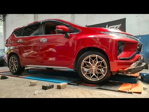 Modifikasi Mitsubishi Xpander pakai velg racing ring 18 MYTH01 HSR Wheel | Tampilan terbaru xpander