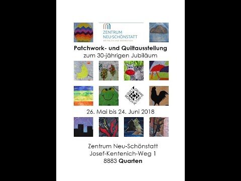 Quiltgruppe Mönchaltorf: Ausstellung 2018 im Zentrum Neu-Schönstatt in Quarten
