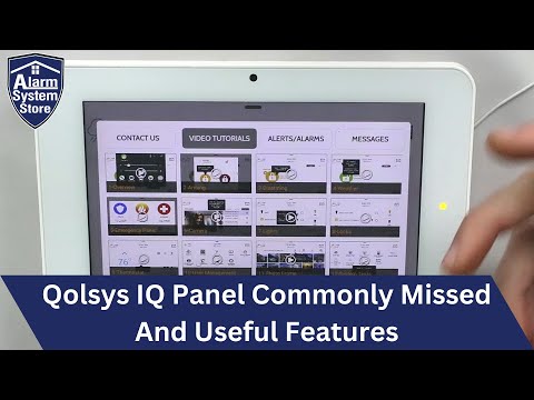 Surprising Qolsys IQ Panel functions