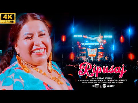 BERTHA AYALA y su grupo SON VIRALES - RIPUSAJ - PRIMICIA 2024 _En Vivo (VIDEO OFICIAL)
