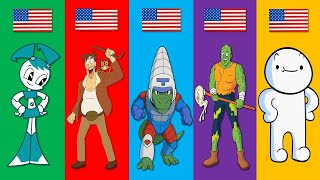 Cartoons From Different Countries | Pt.88