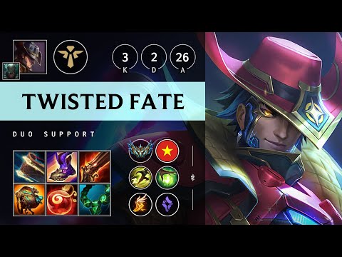 Twisted Fate Support vs Blitzcrank - VN Challenger Patch 25.04