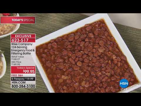 HSN | HSN Today: Preparedness Event featuring Wise Foods 06.15.2018 - 08 AM