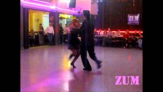 Damián Esell y Nancy Louzán en ZUM