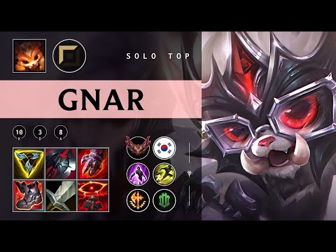 Gnar Top vs Volibear - KR Grandmaster Patch 25.24