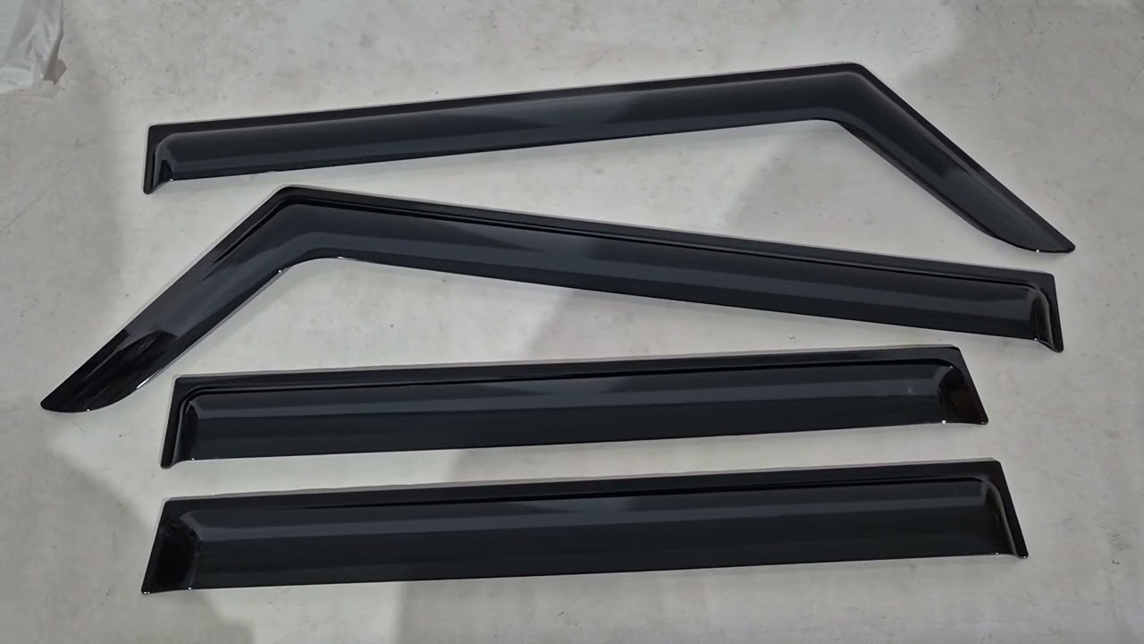 Suzuki Jimny 2018- рр. Вітровики Niken Luxury (4 шт) Video 1