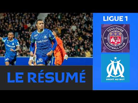 Toulouse - Olympique de Marseille | 0-1 | Résumé | Ligue 1 2025-26 | toulouse marseille