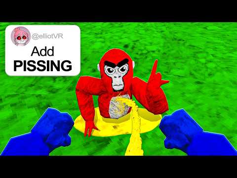 I Added Your TERRIBLE Ideas To Gorilla Tag