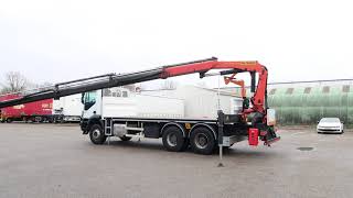 IVECO Trakker 410 6x4 Euro 6 Full Steel, Palfinger 20001 K TOP! Plattform LKW | Bild 4 - Autoline