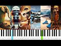 6 Italian Brainrot Background Sounds Piano Tutorial