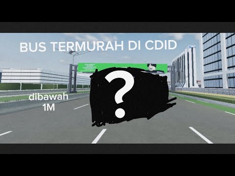 REVIEW BUS TERMURAH DI CDID  CDID (ROBLOX) #cdid #roblox #robloxgames