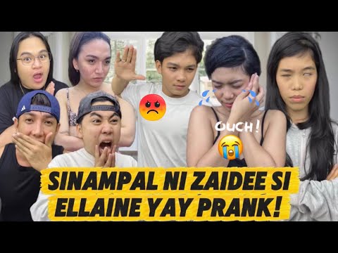 SINAMPAL NI ZAIDEE SI ELLAINE PRANK | FAMILYAY