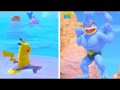 4 Star Photos - Blushing Beach Day - New Pokemon Snap