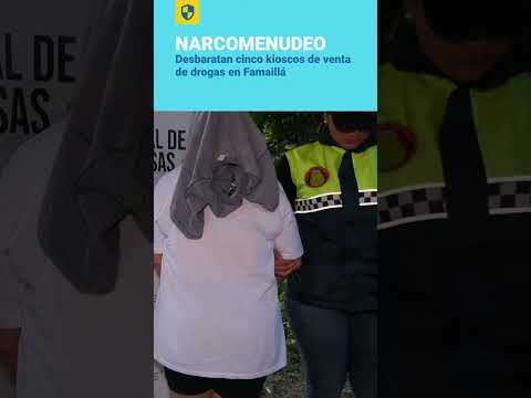 Desbaratan cinco kioscos de venta de drogas en Famaillá