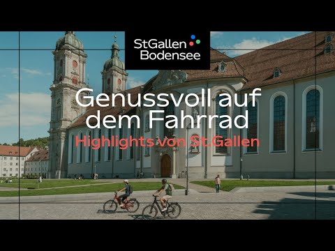 Highlights von St.Gallen - Genussvoll auf dem Zweirad entdecken