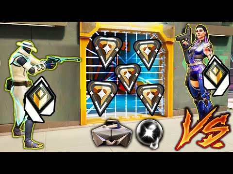 Valorant: 2 Radiant VS 5 Bronze Players... - Crazy Synergy!