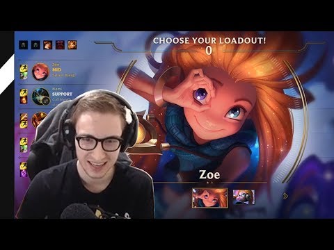591. Bjergsen Carry Team With Zoe - December 3rd, 2017 - Patch 7.23 PreSeason 8