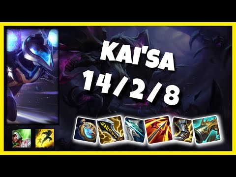 Kai'Sa vs Ezreal TURKISH Challenger BOT (14/2/8) - v11.5