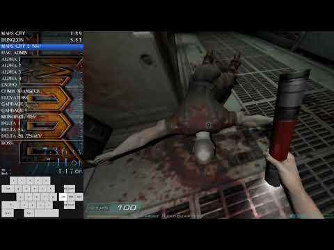 Doom 3 Vanilla Any% Recruit Speedrun in 1:10:49