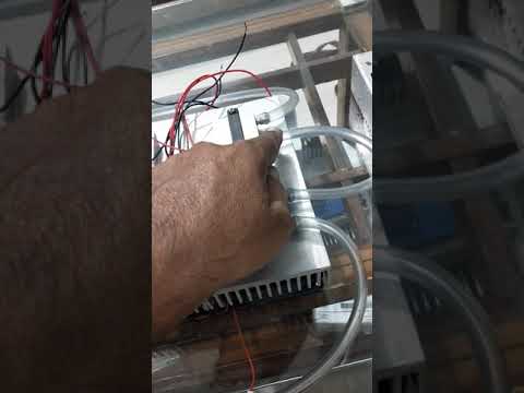 Aluminium cpu liquid cooling system
