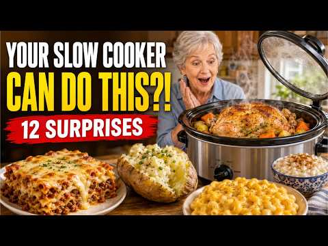 12 Things Your Slow Cooker Can Do That Nobody Told You | Seniors Living Alone