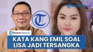 Ridwan Kamil Apresiasi soal Penetapan Tersangka Lisa Mariana pada Kasus Dugaan Pencemaran Nama Baik