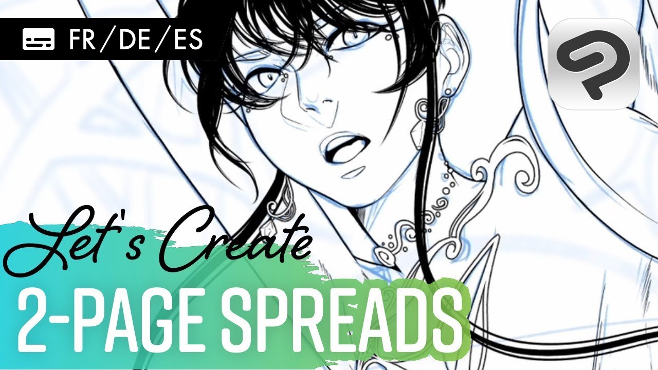 How to make 2-page comic spreads in EX and PRO! | Jake Hercy Draws