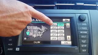 How to Reset Toyota Prius Navigation YEAR 2011.