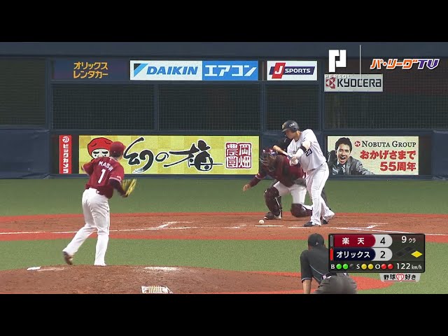 イーグルス・今江が抱きつくと投手は立ち直る!!