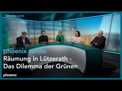 phoenix runde: Räumung in Lützerath - Das Dilemma der Grünen