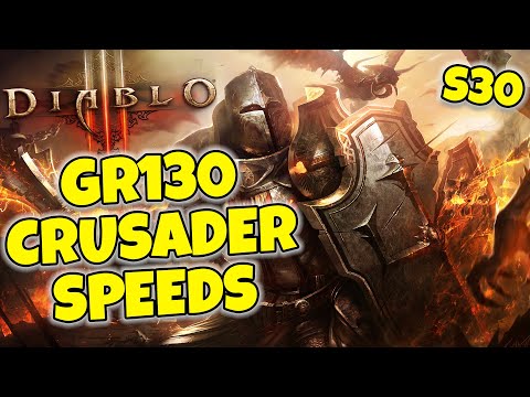 Most fun Speed Build of Season 30 Diablo 3 - Automatic Fist of Heavens Crusader